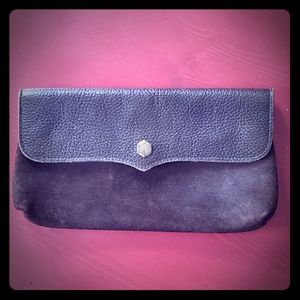 Genuine leather clutch